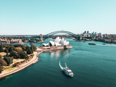 Sydney Harbour viewed from the water